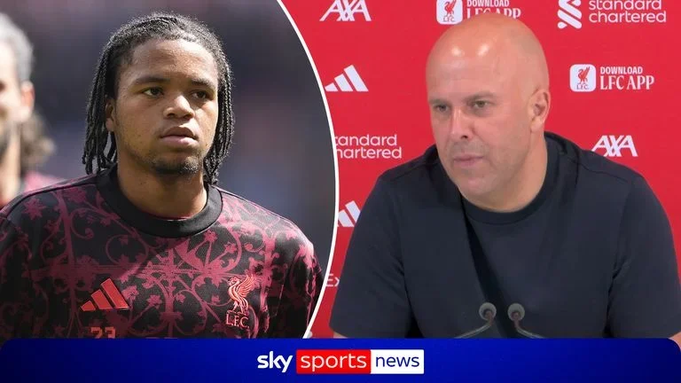 Arne Slot responds after Liverpool fans booed his decision to substitute Rio Ngumoha and stated that his reasoning was as a result of the youngster previously having cramp in the 1-1 draw to Chelsea.